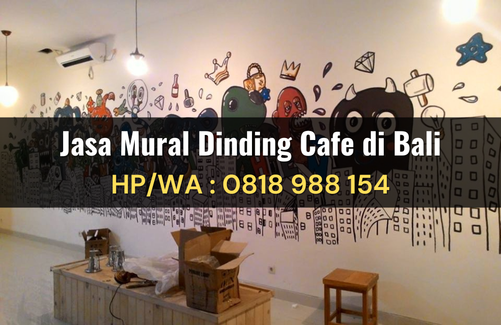 Jasa Mural Dinding Cafe di Bali