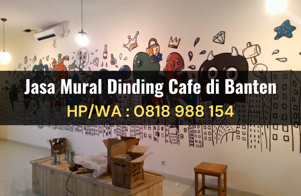 Jasa Mural Dinding Cafe di Banten