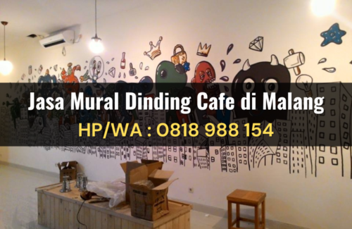 Jasa Mural Dinding Cafe di Malang