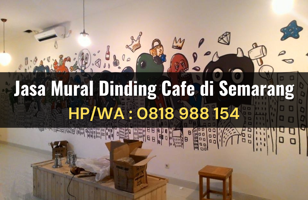 Jasa Mural Dinding Cafe di Semarang