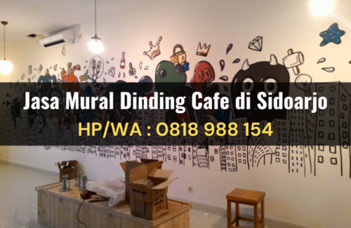 Jasa Mural Dinding Cafe di Sidoarjo