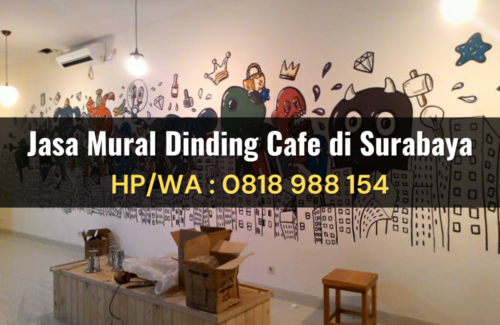 Jasa Mural Dinding Cafe di Surabaya