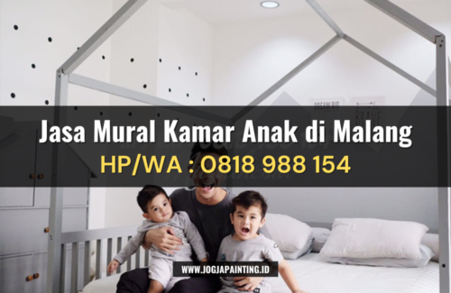 Jasa Mural Kamar Anak di Malang