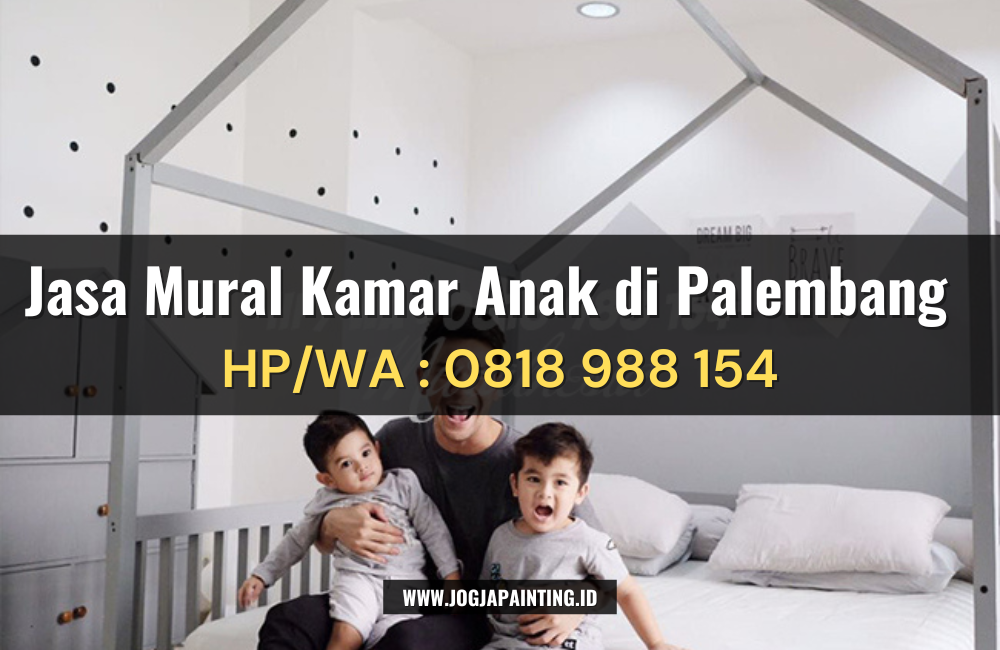 Jasa Mural Kamar Anak di Palembang