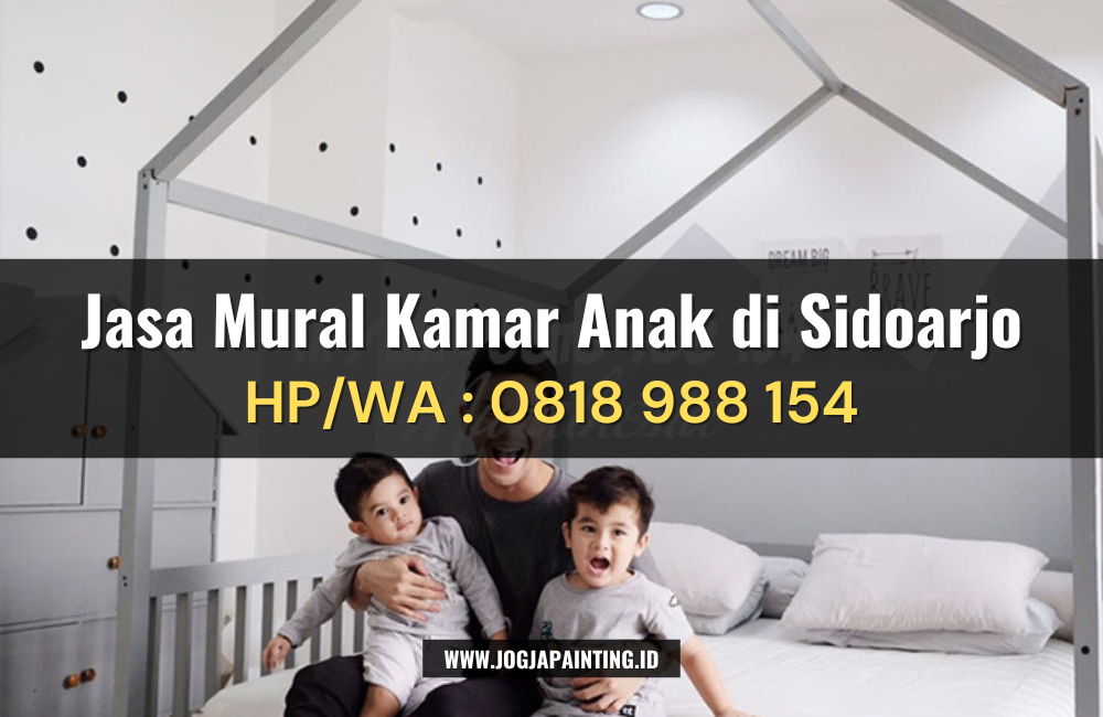 Jasa Mural Kamar Anak di Sidoarjo