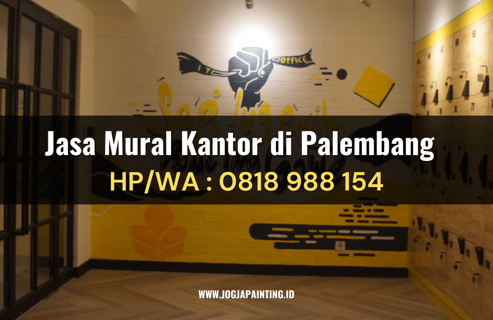 Jasa Mural Kantor di Palembang