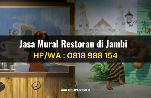 Jasa Mural Restoran di Jambi