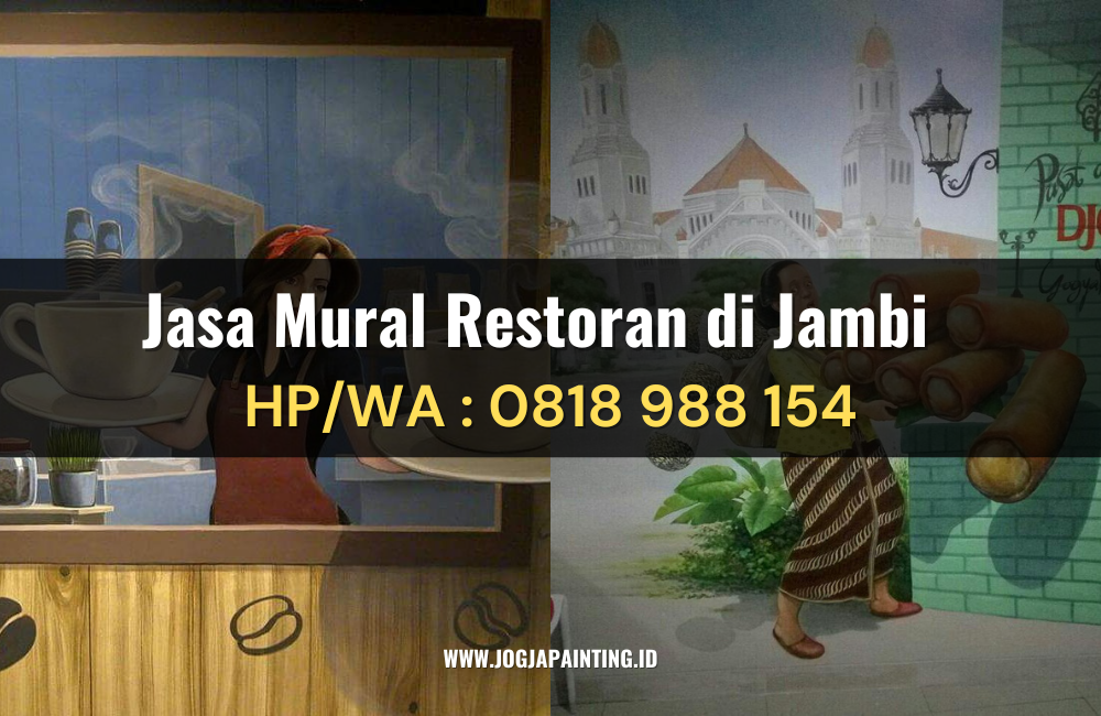 Jasa Mural Restoran di Jambi