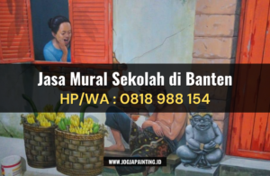 Jasa Mural Sekolah di Banten