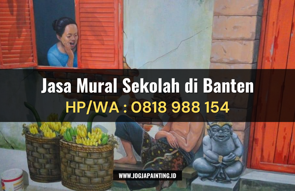 Jasa Mural Sekolah di Banten