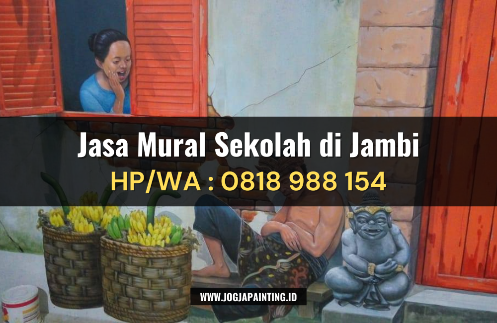 Jasa Mural Sekolah di Jambi