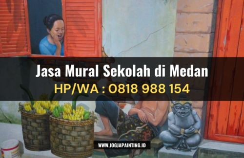 Jasa Mural Sekolah di Medan
