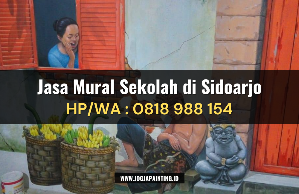 Jasa Mural Sekolah di Sidoarjo