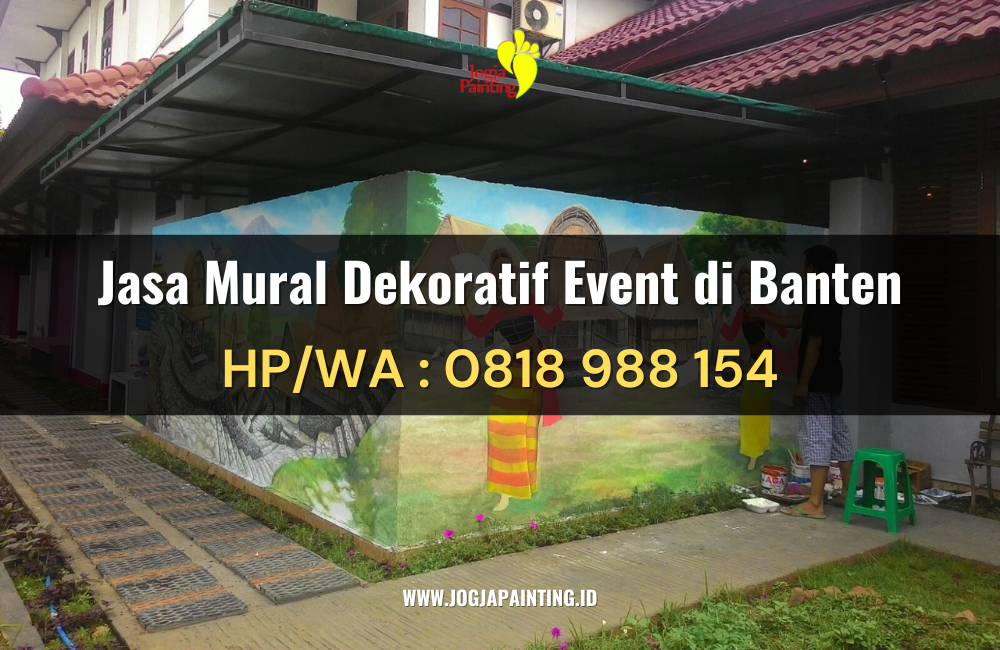 Jasa Mural Dekoratif Event di Banten