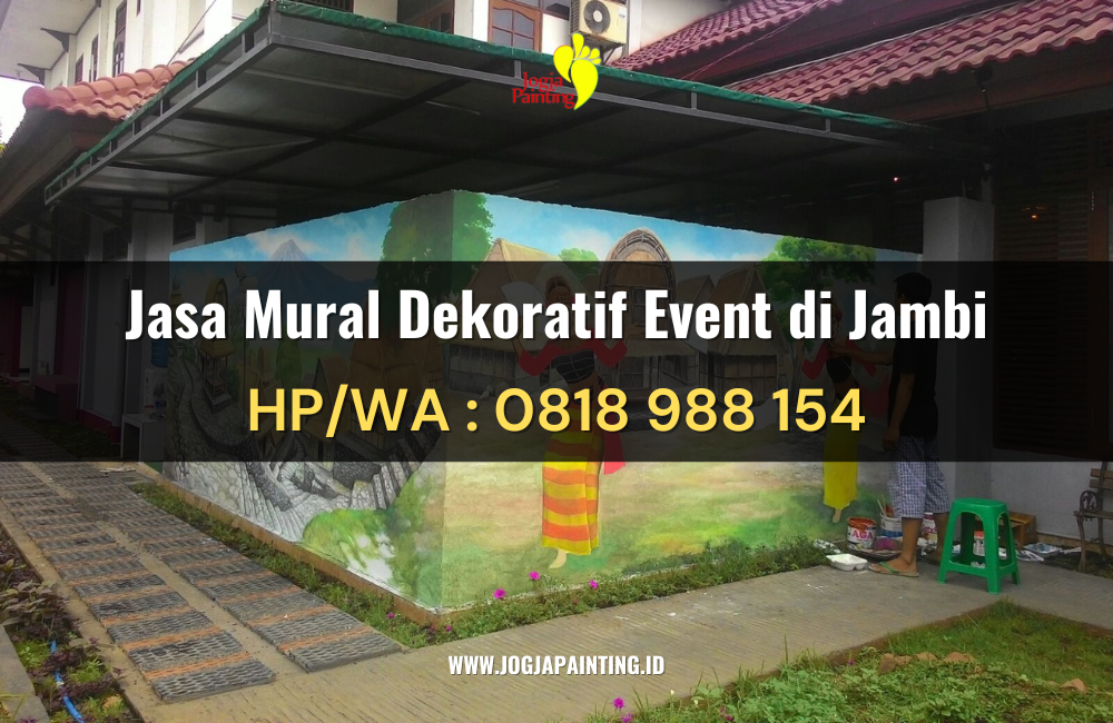 Jasa Mural Dekoratif Event di Jambi