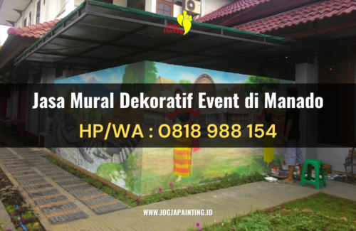 Jasa Mural Dekoratif Event di Manado