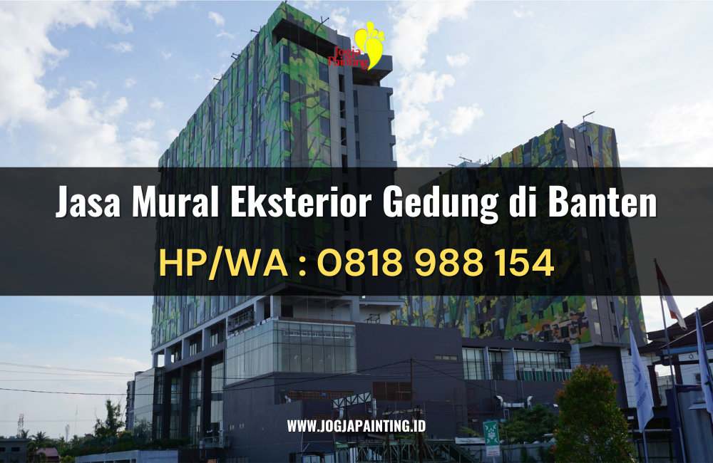 Jasa Mural Eksterior Gedung di Banten