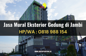 Jasa Mural Eksterior Gedung di Jambi