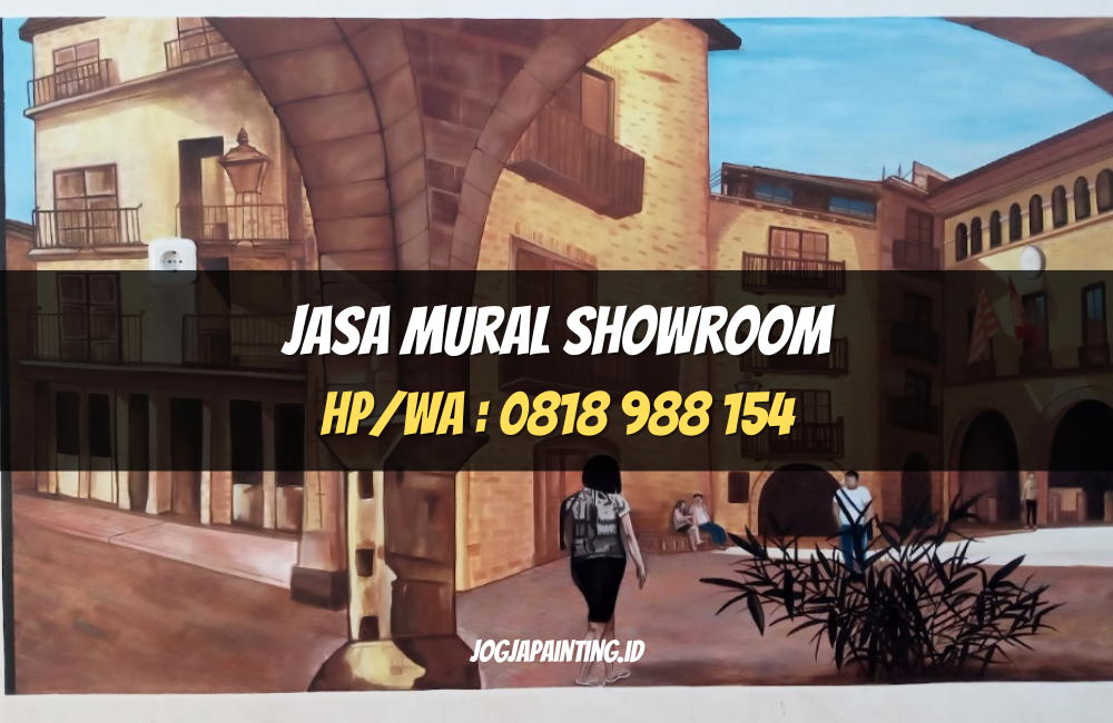 Jasa Mural Showroom